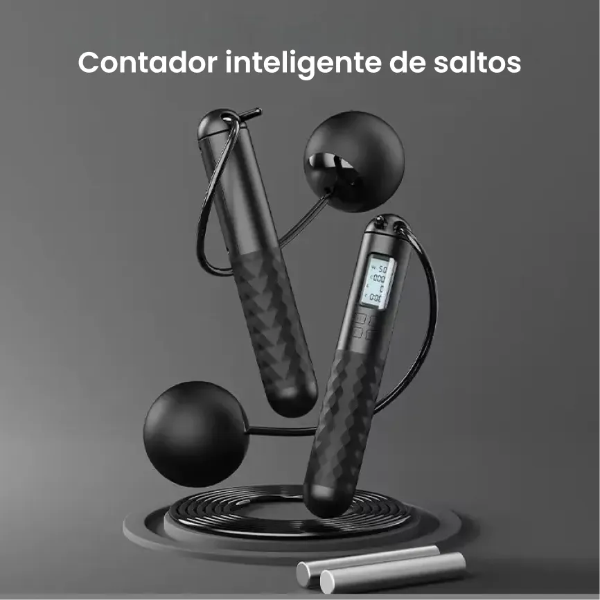 CUERDA DE SALTAR INTELIGENTE 2 en 1