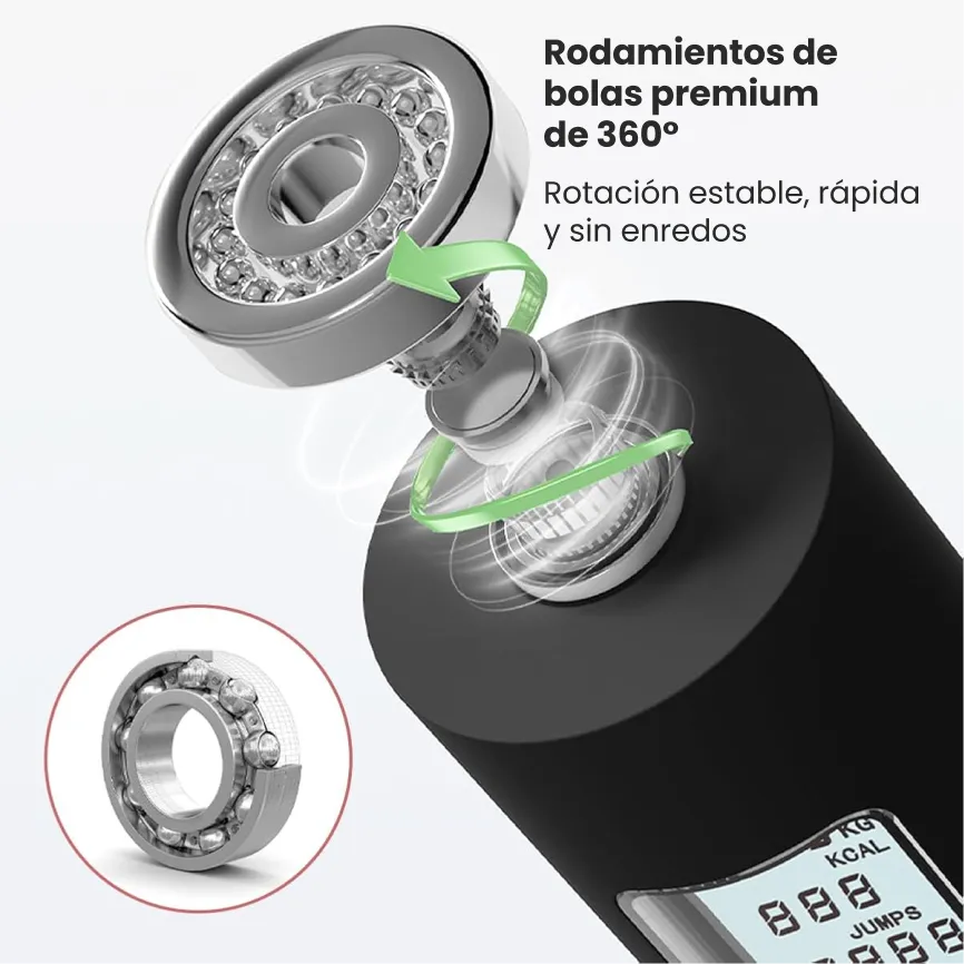 CUERDA DE SALTAR INTELIGENTE 2 en 1
